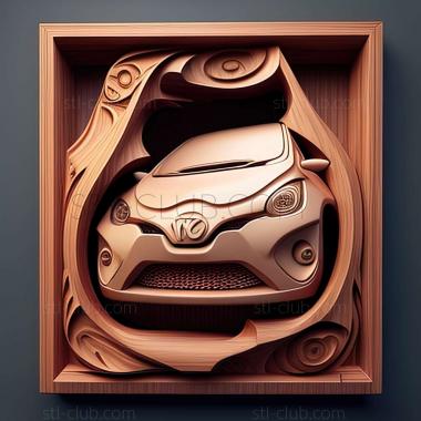 3D модель Toyota Aygo (STL)